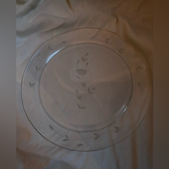 Vintage princess house crystal platter - Picture 3 of 8